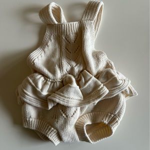 Wild Wawa heirloom knit romper